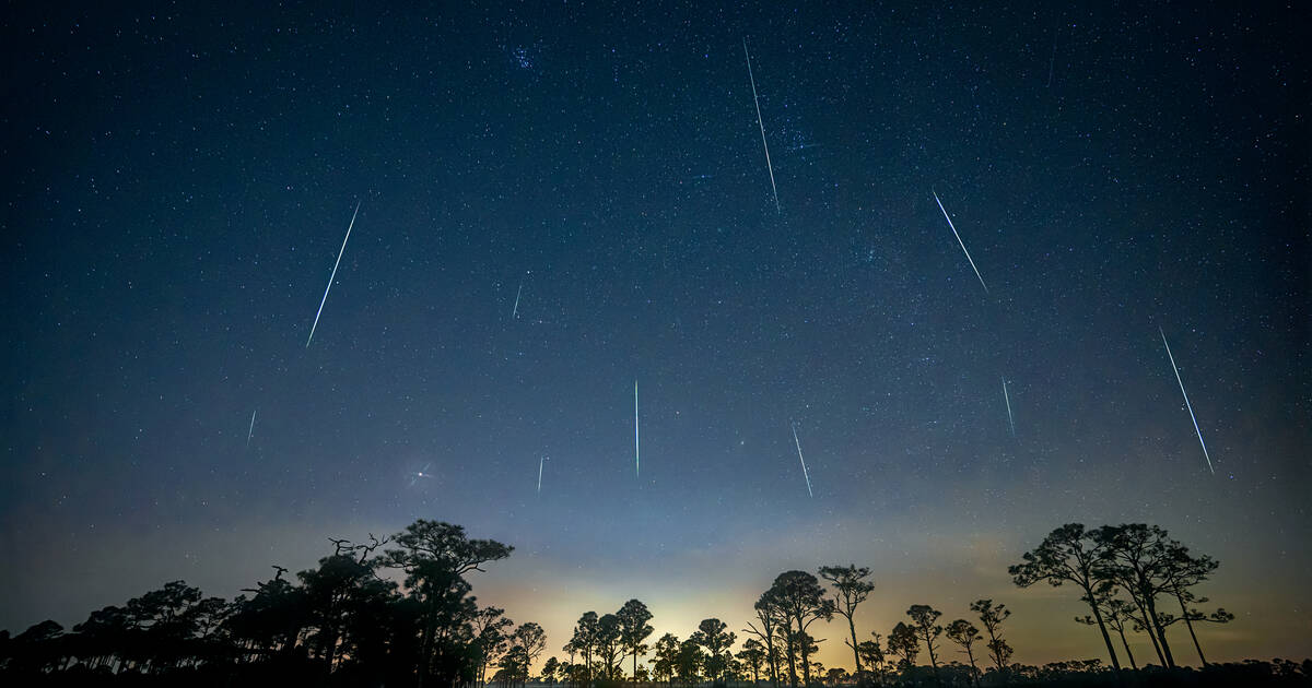 Meteor shower tonight