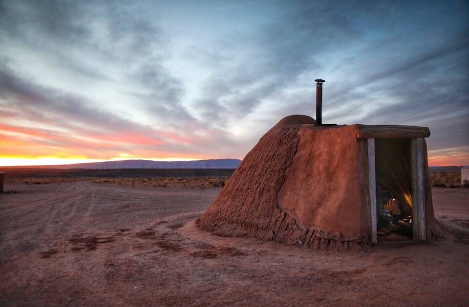 navajo summer hogans