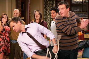 how i met your mother thanksgiving, slapsgiving