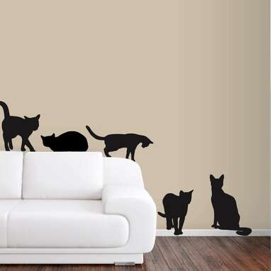 Digiflare Graphics Cat Wall Decals