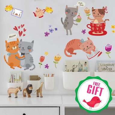 DesignStickers Cat Wall Stickers