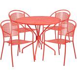Hoyt Round 4-Person Dining Set