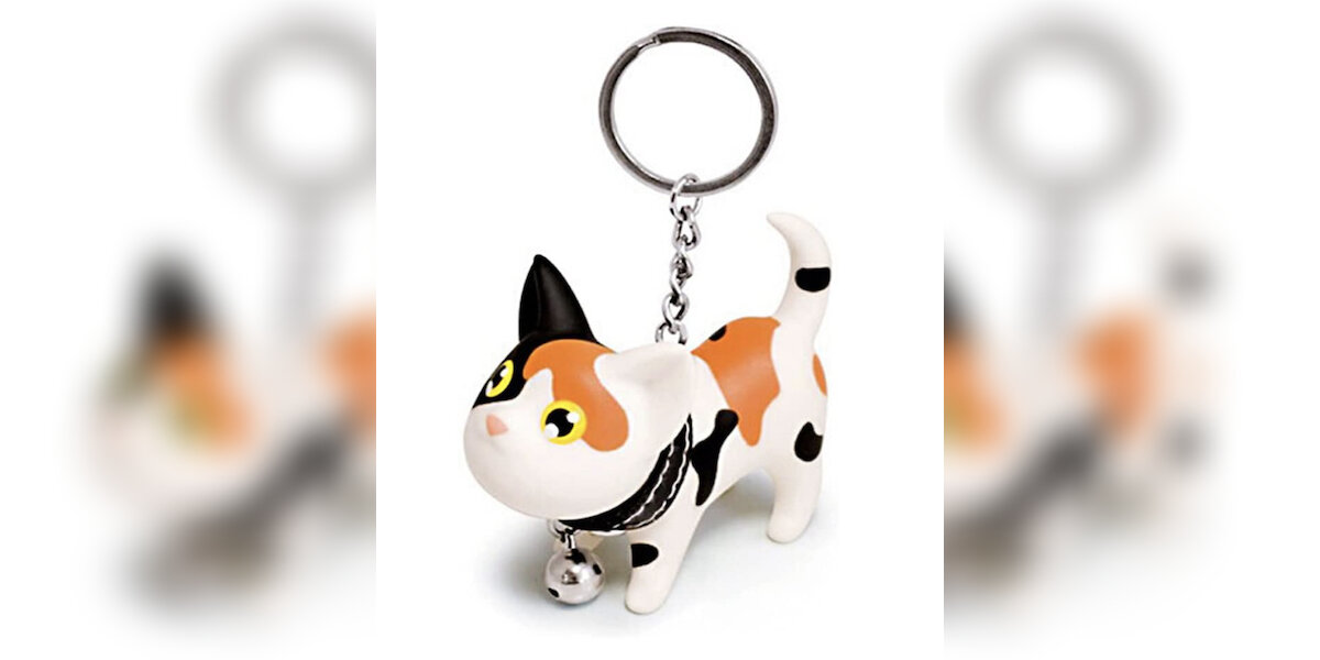 Two legged cat best sale keychain