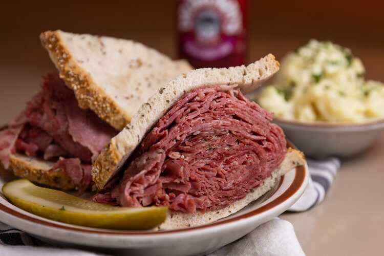 Famous labels deli menu