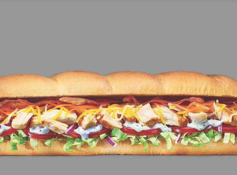 Subway Chicken Bacon Ranch Melt