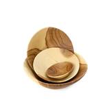 Muzumina Wooden Salad Bowls