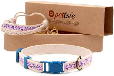 Pettsie Kitten Collar and Friendship Bracelet Duo