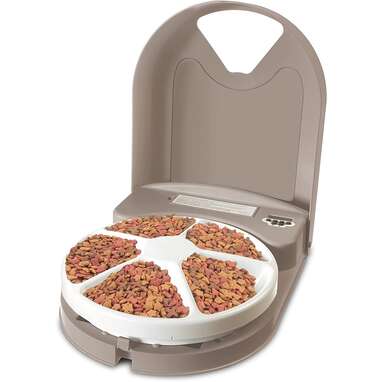 Cat food dish clearance that keeps dogs out