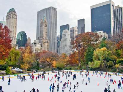 Wollman Ice Rink in Central Park