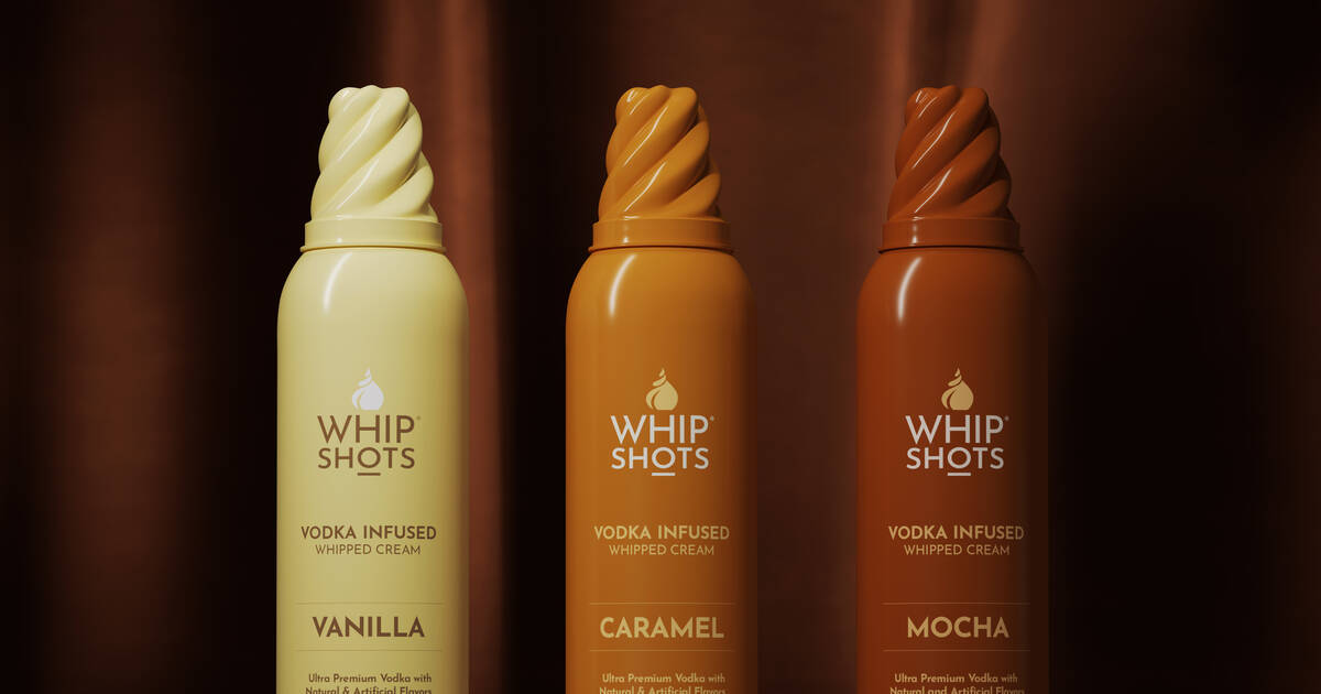 Cardi for her new vodka-infused whipped cream “Whip Shots”.