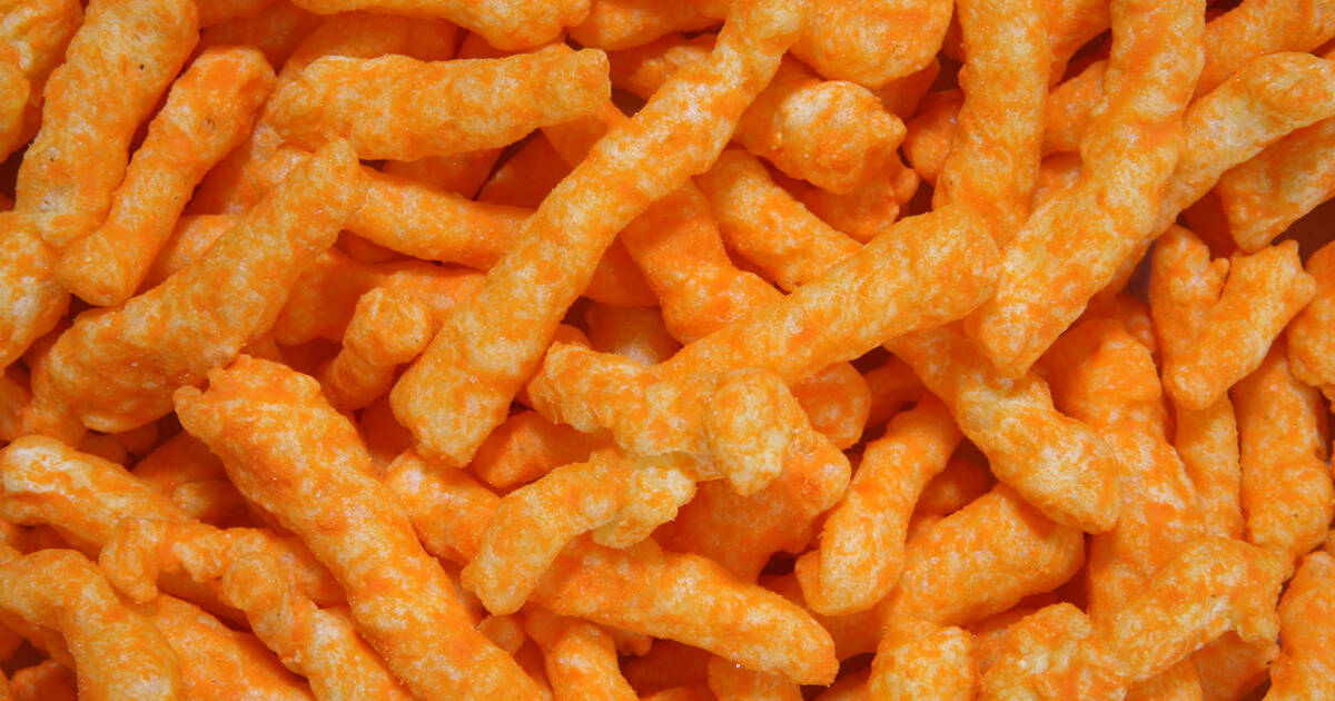 Cheetos Finger Dust Name Reveal