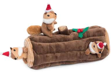 ZippyPaws Holiday Burrow Interactive Dog Toy