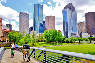 buffalo bayou park cycling