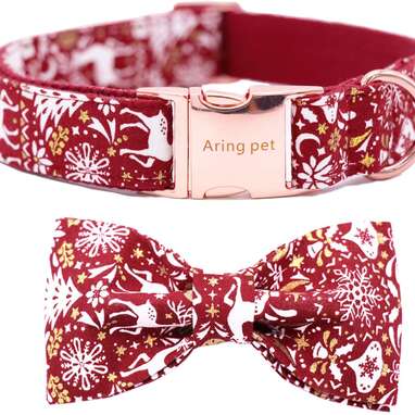 ARING PET Bow Tie Christmas Collar