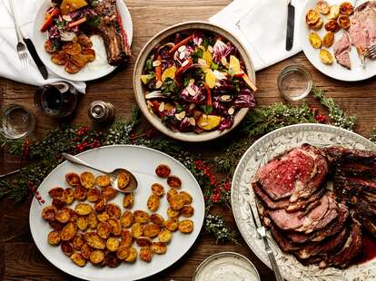 Keep The Heat On Christmas Dinner With Serving Stations