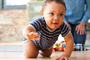 From Rolling to Walking—How Babies Learn to Move