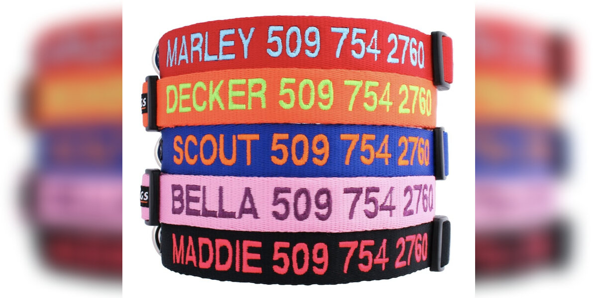 Best personalized dog collars sale