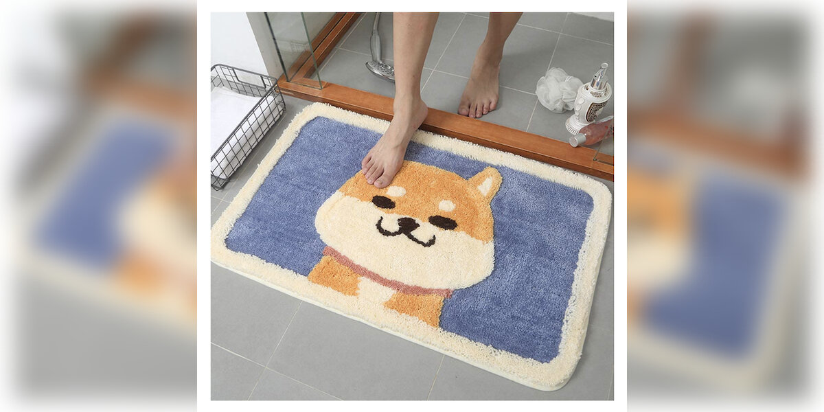 6 Dog Bath Mats For Your Bathroom - DodoWell - The Dodo