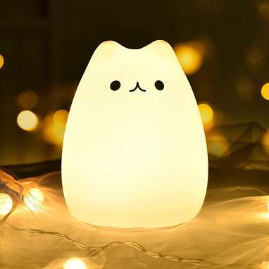 Cat sales table lamps