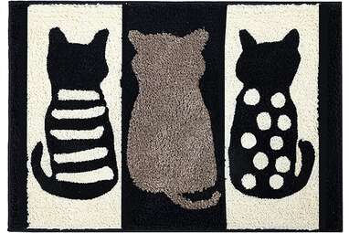 Cats Bathroom Rug, Bathroom Mat Cat, Cat Floor Mats