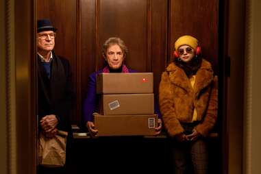 only murders in the building elevator scene