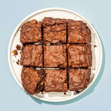 Outrageous Chocolate Brownies with Walnuts