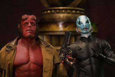 Ron Perlman in hellboy ii the golden army