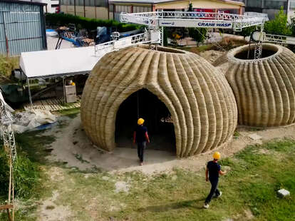 These 3D Printed Tiny Houses Are Made Using Recycled Plastic