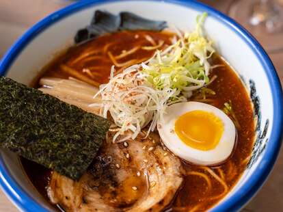 AFURI ramen + dumpling