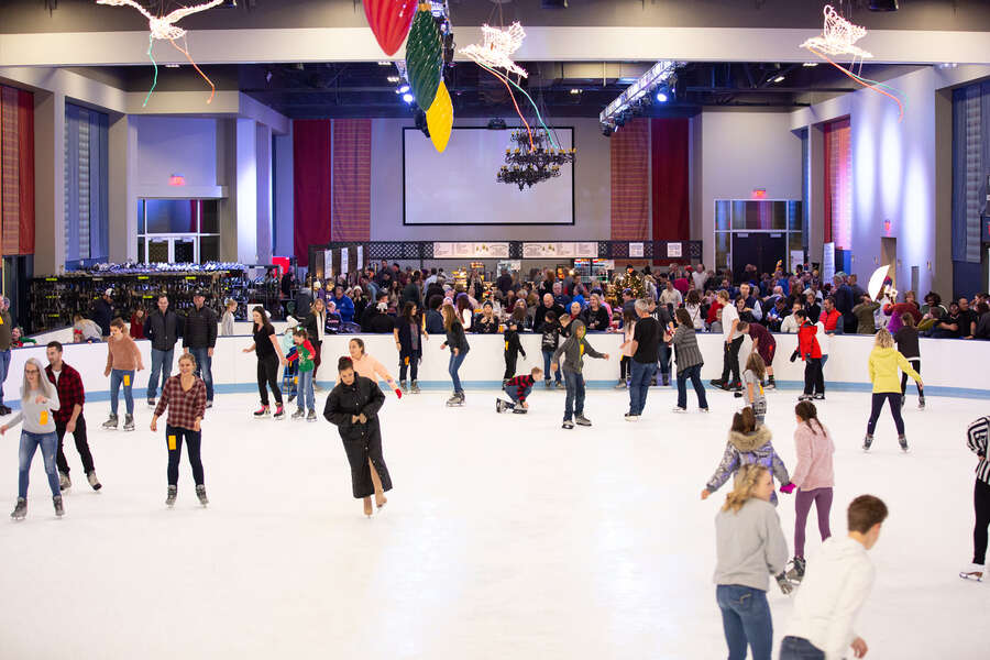 The Ice Rink At The Woodlands Town Center The Woodlands, TX Thrillist