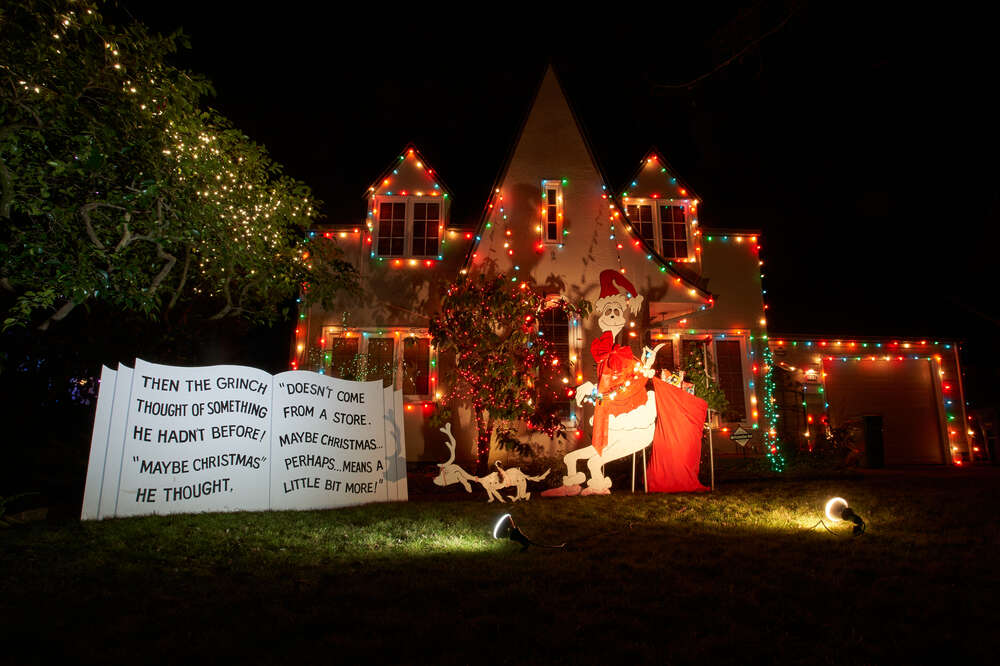 Christmas Light Displays 2022 East Texas Christmas Lights: Best Decorated Streets In The Nation - Thrillist