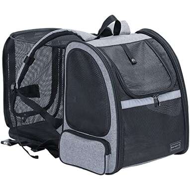 Best expandable cat backpack: Petsfit Expandable Cat Backpack
