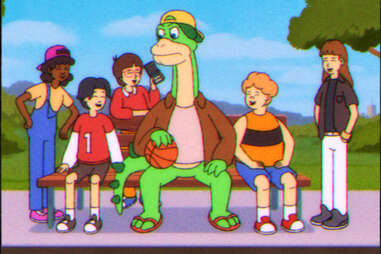 randy the dinosaur, saturday morning all star hits randy