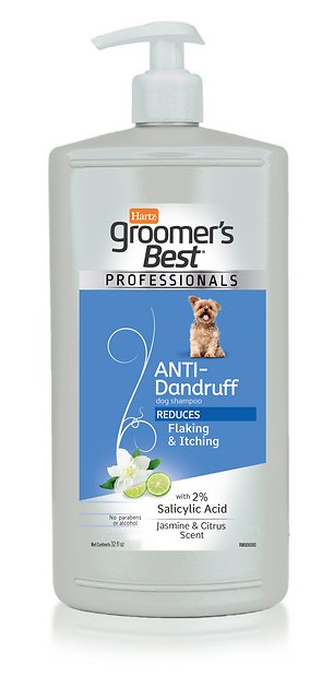 Dog shop dandruff shampoo