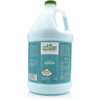 Groomer-recommended dog dandruff shampoo: Green Groom DandRUFF Dog Shampoo