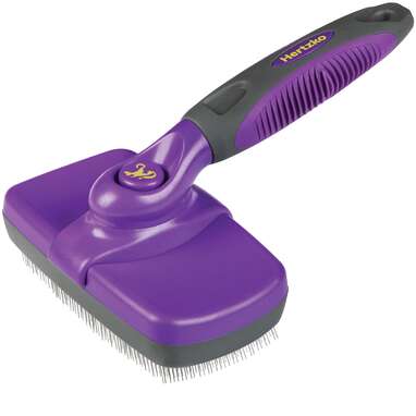 HERTZKO Self-Cleaning Slicker Brush for Dogs and Cats