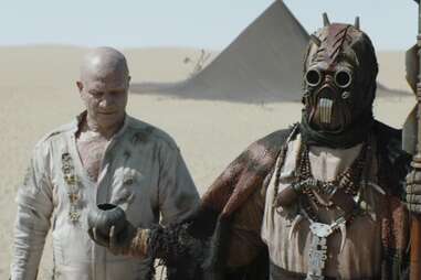Boba Fett and a Tusken Raider