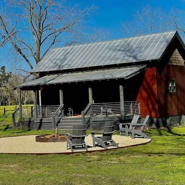 Modern Cabin on an Old Tobacco Farm