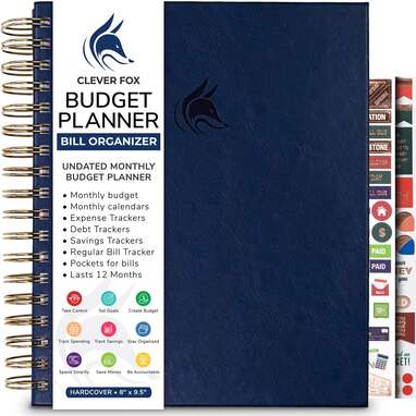 Clever Fox Budget Planner & Monthly Bill Organizer