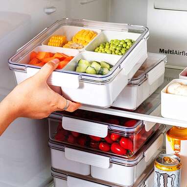 MineSign Refrigerator Organizer Bins