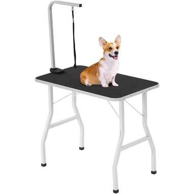 Best budget dog grooming table: BestPet Foldable Dog Grooming Table