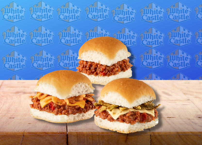 white castle sloppy joe slider 2020