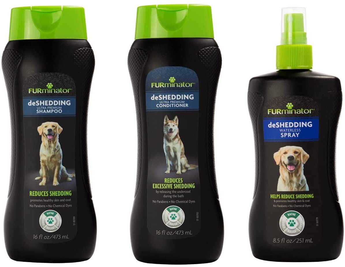 Dog shampoo that helps with clearance shedding