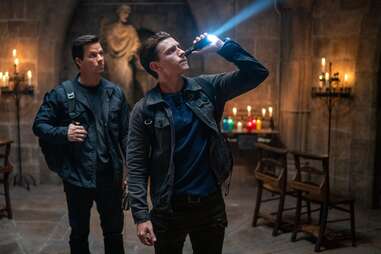 mark whalberg and tom holland in uncharted