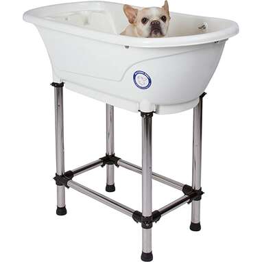 Best dog bathtub for small to medium dogs: Flying Pig Dog Portable Bath Tub