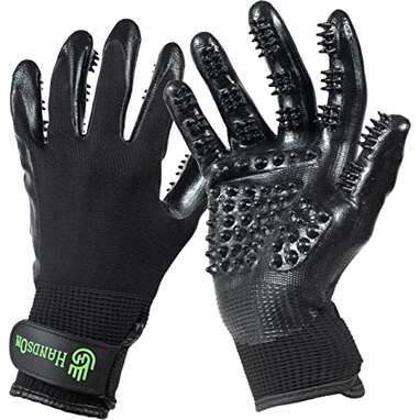 Best grooming glove: HandsOn Pet Grooming Gloves