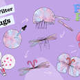 Decorate For Valentine’s Day With These Coffee Filter Love Bugs