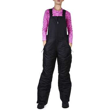 Arctic Quest Womens Softshell Ski Pant - Water Resistant, Fleece Lined  Insulated Winter Hiking Snow Pants