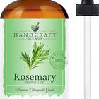 Handcraft Rosemary Essential Oil - 100% Pure and Natural - Premium Therapeutic Grade with Premium Glass Dropper