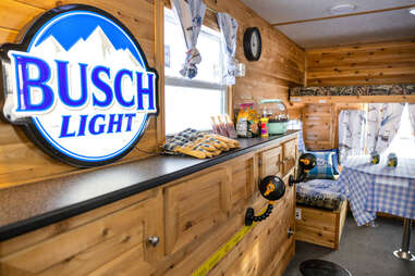 Busch Light Celebrates Ice Fishing With a Custom Ice Shanty - Thrillist